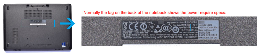 check the specs of your Dell Inspiron 13 7359 notebook charger check the specs of your Dell Inspiron 13 7359 notebook charger