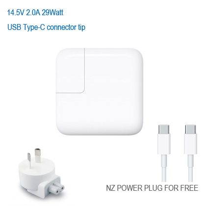 Apple 14.5V 2.0A 29Watt charger USB Type-C tip