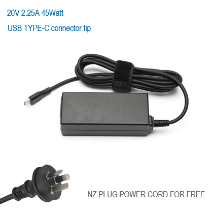 HP 20V 2.25A 45Watt charger USB Type-C tip