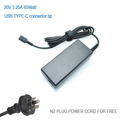 HP 20V 3.25A 65Watt charger USB Type-C tip
