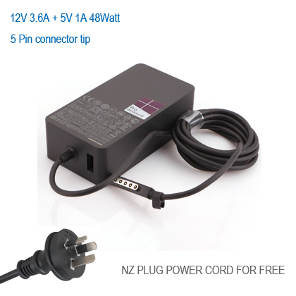 12V 3.6A 48Watt charger for Microsoft Surface RT